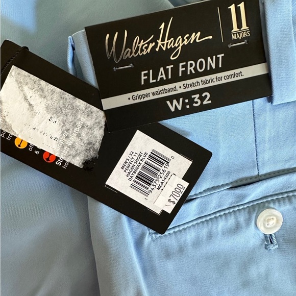 Walter Hagen Perfect 11 Blue Golf Shorts - Picture 9 of 9